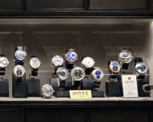 Bovet brought in a large selection of new models for the fair including the Récital 26 Brainstorm Chapter One