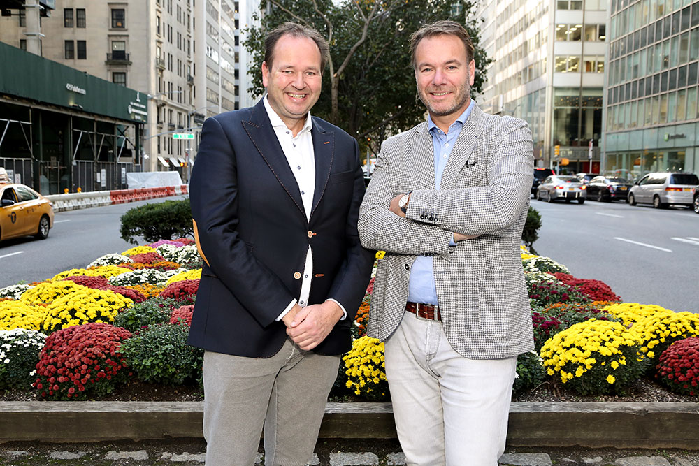 From left: The Horological brothers – Tim and Bart Grönefeld