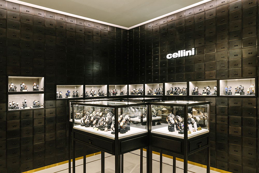 The Independent Watchmaker section of Cellini Jewelers