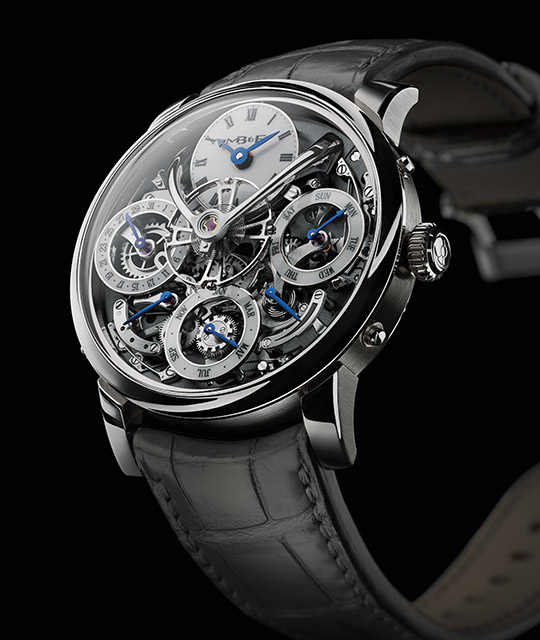 LM perpetual white gold at angle