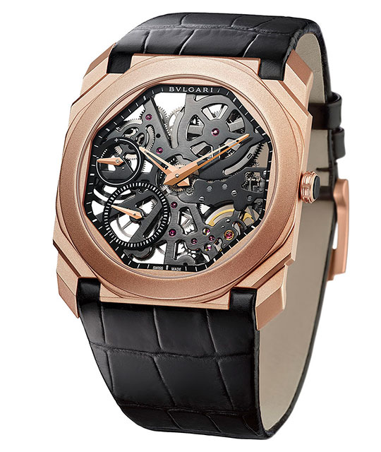 Octo Finissimo Skeleton Rose Gold