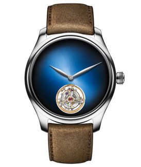 Endeavour Tourbillon Steel Concept Funky Blue