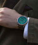 Endeavour Flying Hours Cosmic Green on wrist