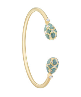 Palais Tsarskoye Selo Turquoise Open-Set Bangle