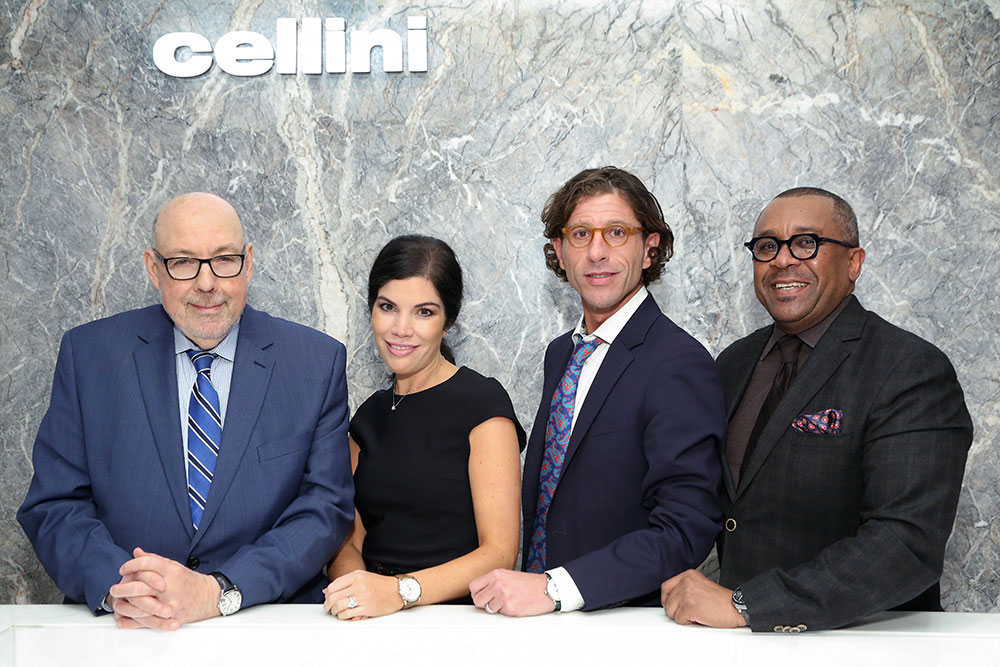 The Cellini Watch Sales Team (from left): Joel Block, Lindsey Hess, Danny Goldsmith, Artice Jones