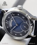 Laine_G2_Onside_Bue Dial drk Blue Strap Silver hands