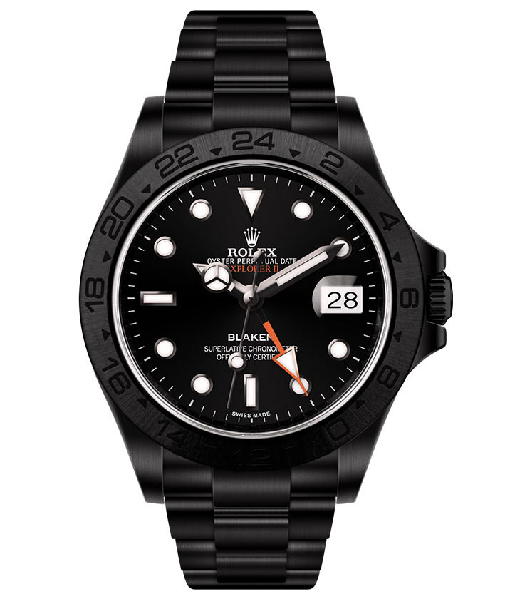 Rolex blaken explorer deals