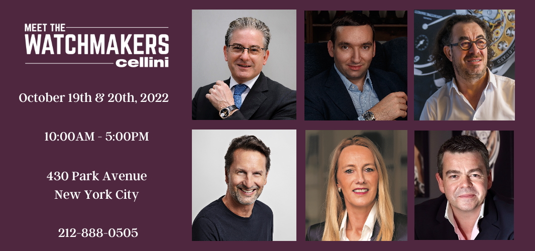 22 Meet the Watchmakers Oct 19 - 20