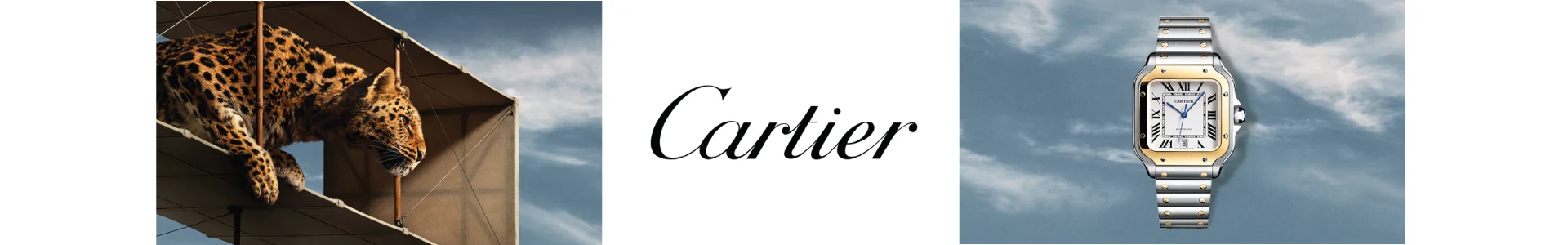 Cartier Santos Yellow Gold Watch