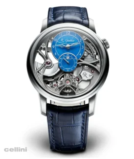 Romain Gauthier Insight Micro-Rotor Blue Dial Platinum Watch