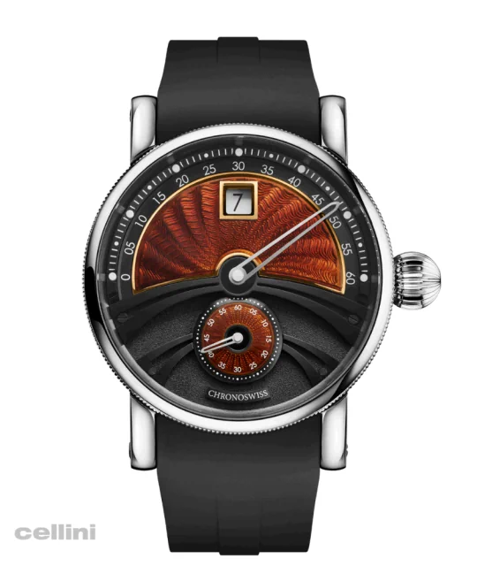 Chronoswiss Delphis Dune - CH-1423T.1E-BKMA Titanium Watch