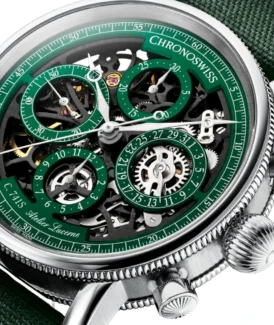 Chronoswiss - Opus Titanium - CH-7543T.1S-DGR Titanium watch