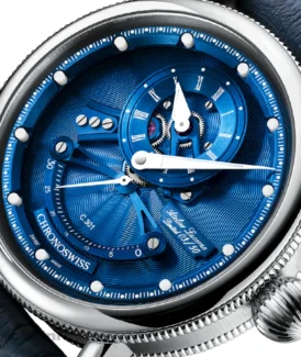 Chronoswiss Open Gear ReSec Big Wave_CH-6923-BLBL Titanium Watch