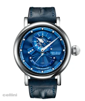 Chronoswiss Open Gear ReSec Big Wave_CH-6923-BLBL Titanium Watch