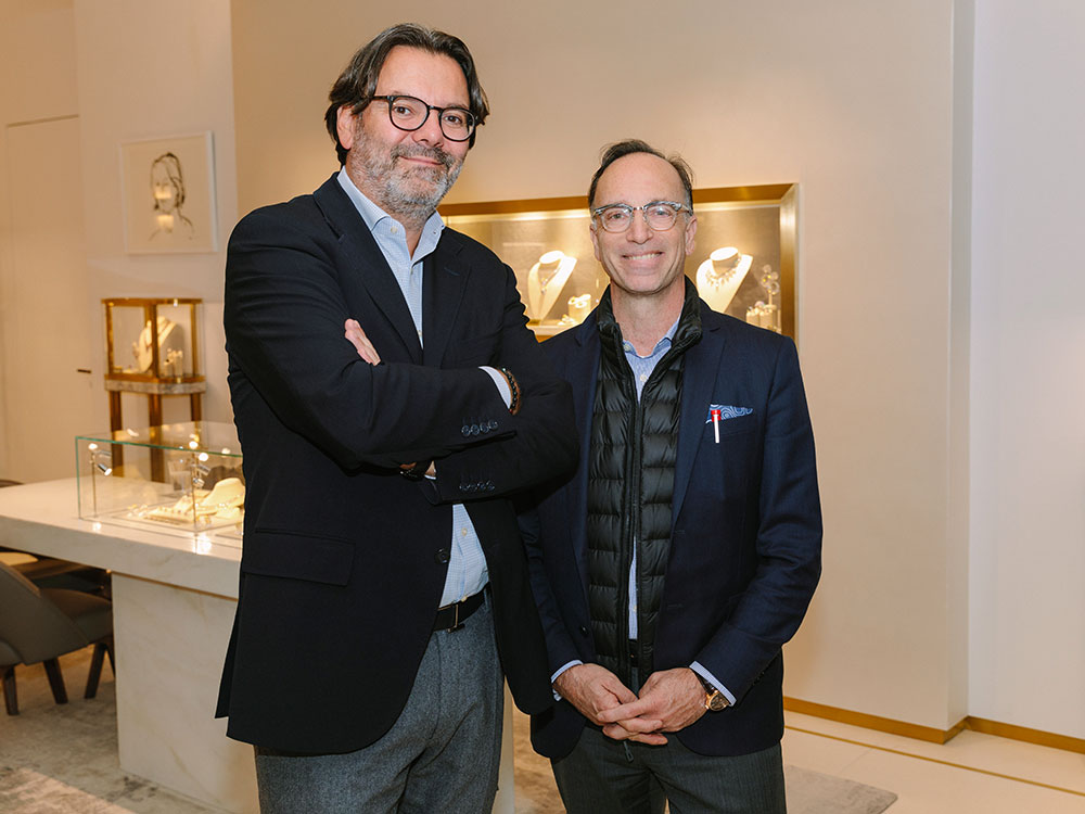Sylvain von Mulders (Greubel Forsey) and Mike Margolis (H. Moser & Cie.)