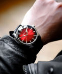 H. Moser & Cie. Pioneer Center Seconds Swiss Mad Red