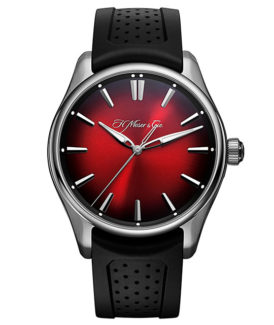 H. Moser & Cie. Pioneer Center Seconds Swiss Mad Red