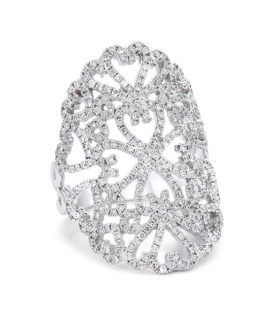 Multi-Hearts Diamond Ring