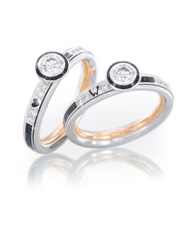 Wellendorff Thank You For. Onyx Ring
