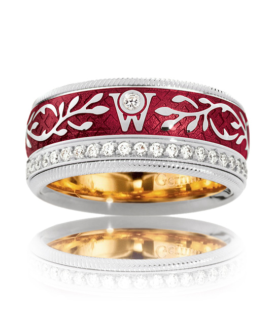 Red Poppy Ring