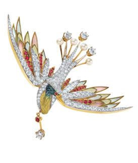 Phoenix Brooch/Pendant