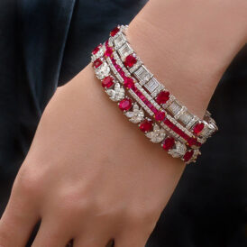 Ruby and Diamond Bracelet