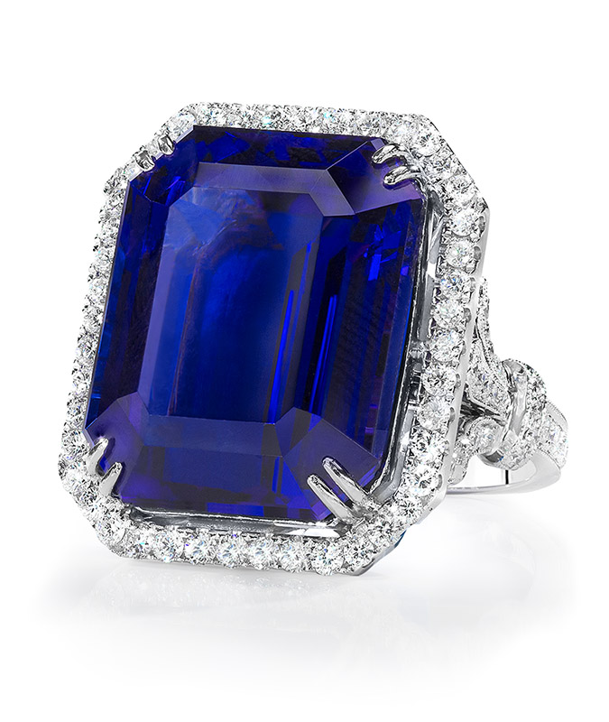 Tanzanite and Diamond Ring | CELLINI JEWELERS