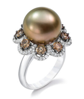 Brown South Sea Pearl Ring