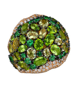 Verdant Gemstone Ring