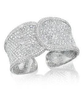 Rose-Cut Diamond Cuff