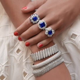 Feather Diamond Bracelet