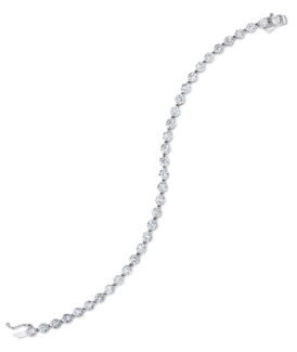 Single-Prong Tennis Bracelet – 8.00 carats