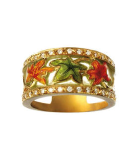 Autumn Leaves Ring