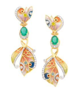 Colorful Little Petals Earrings