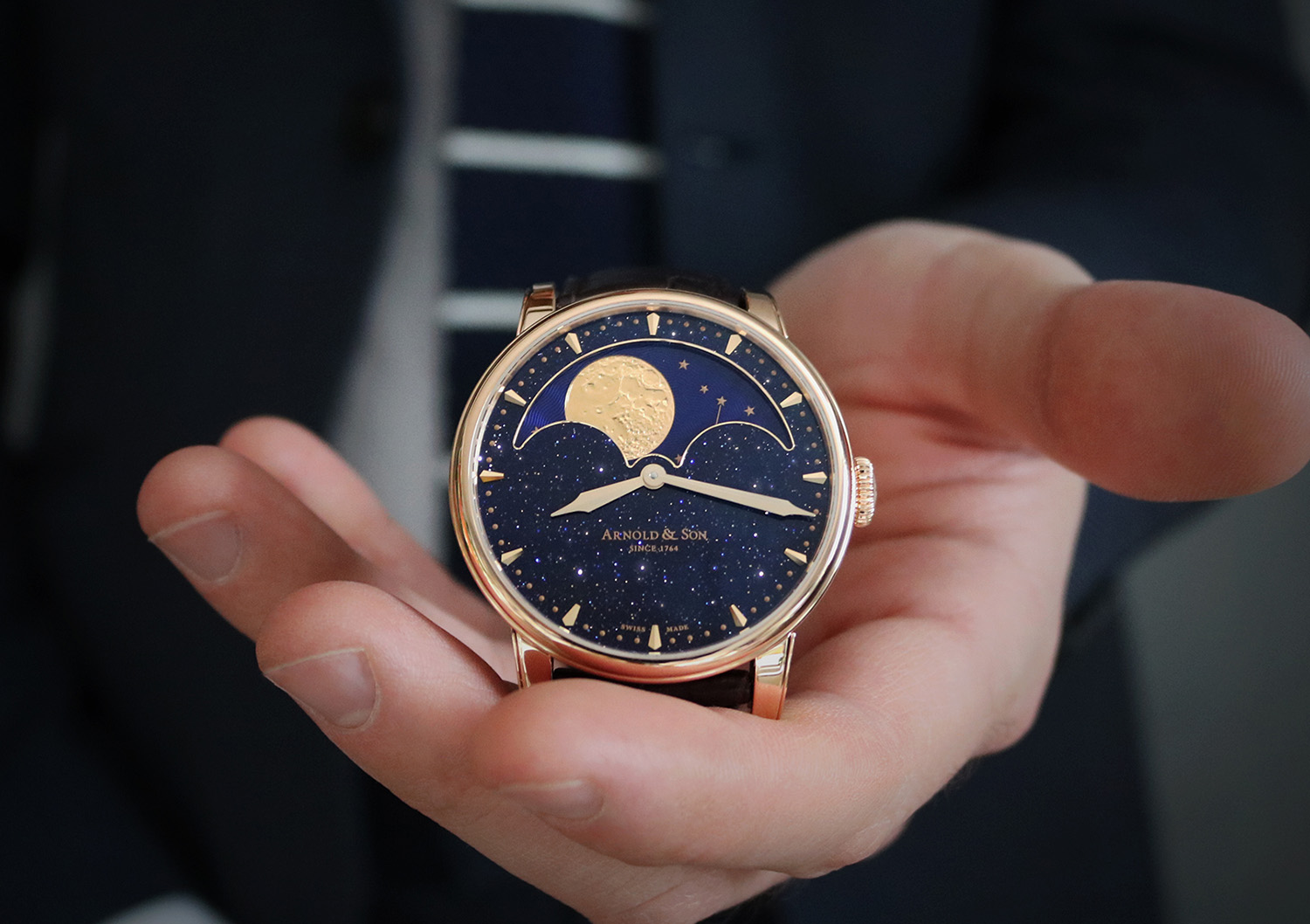 HM Perpetual Moon Aventurine in hand