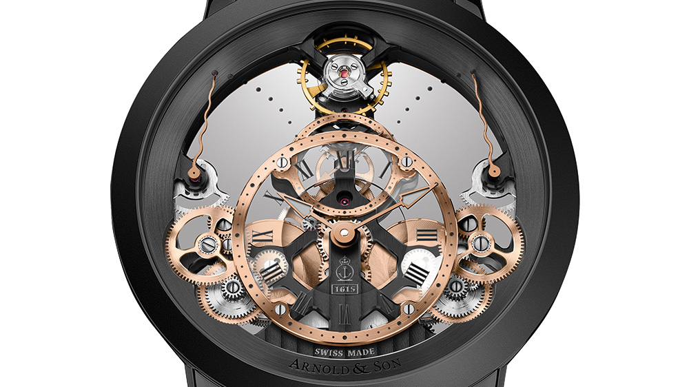 time pyramid with black cover
