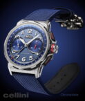 Angelus - Chronodate titanium blue