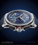 Angelus - Chronodate titanium blue