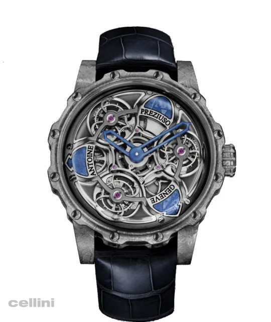 Antoine Preziuso Triple Tuorbillion Meteorite Watch