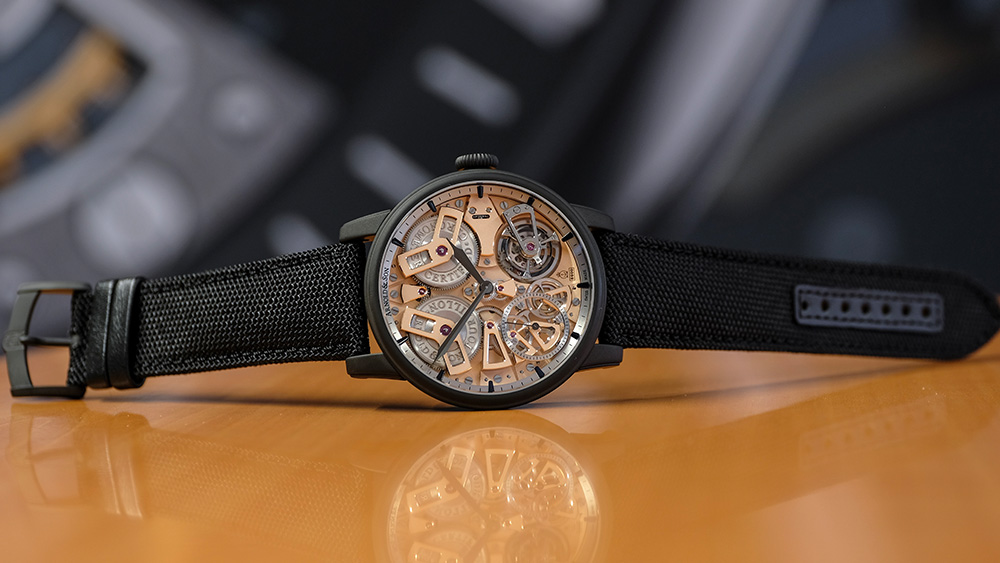 Arnold and Son Gunmetal Tourbillon Chronometer No. 36