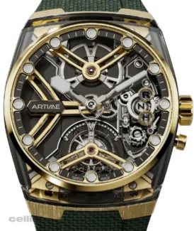 Artime ART03 3N Yellow Gold tourbillon Watch