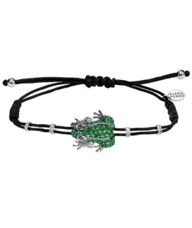 Tsavorite Frog Bracelet