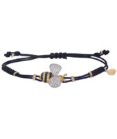 Yellow Sapphire Bee Bracelet