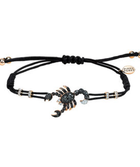 Black Diamond Scorpion Bracelet