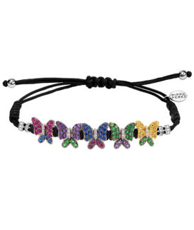Multi-Color Butterflies Bracelet