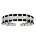 Damaso Black Ceramic and Diamond Bracelet