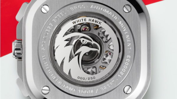BELL & ROSS - NEWS Chrono White Hawk Back 