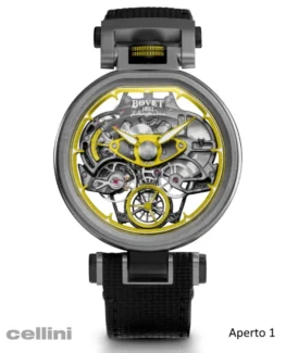 Bovet Aperto 1 Yellow Dial Watch