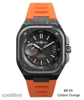 Bell & Ross BR-X5 Carbon Orange Watch