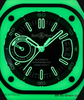 Bell & Ross BR-X5 Green Lum Watch